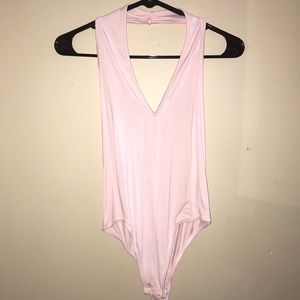 Pink bodysuit